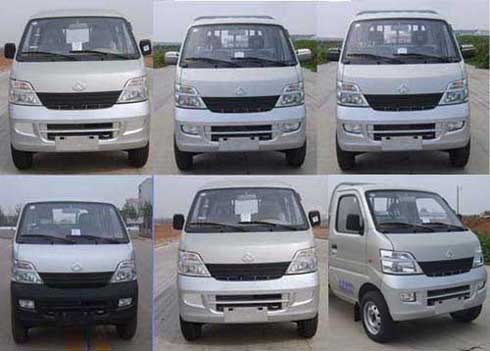 長安SC1026DA5型自裝卸式垃圾車