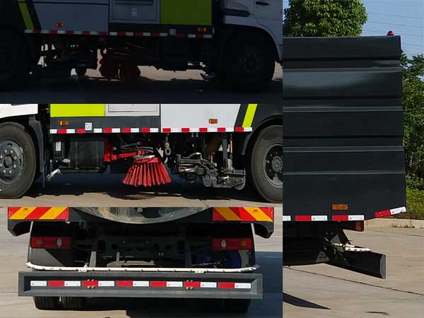 東風(fēng)天錦掃路車，洗掃車，專威牌HTW5160TXSD型東風(fēng)天錦洗掃車